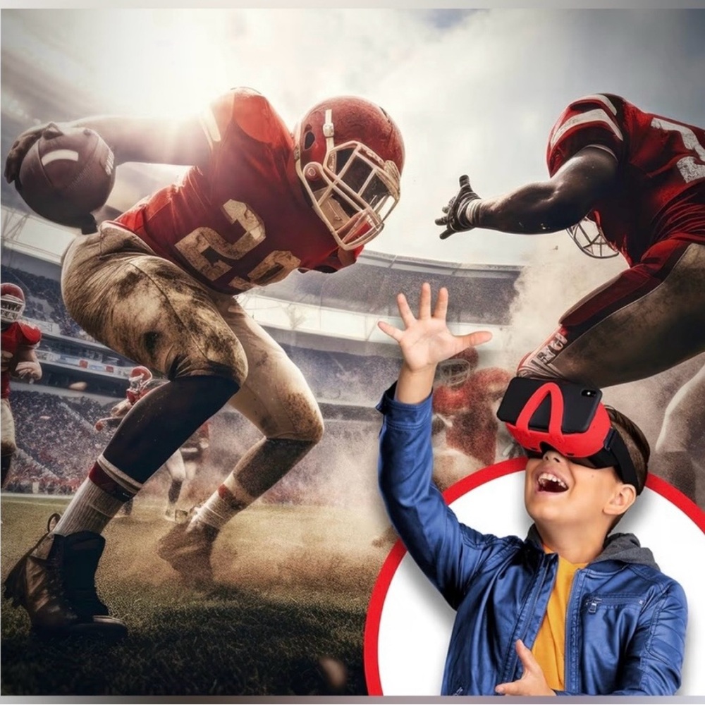 ESPN Virtual Reality Interactive Sports Book Set Complete Tested Box Repaired - Picture 5 of 10